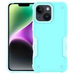 For iPhone 15 Plus Non-slip Shockproof Armor Phone Case(Mint Green)