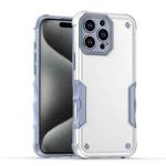 For iPhone 16 Pro Max Non-slip Shockproof Armor Phone Case(White)