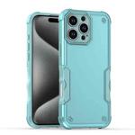 For iPhone 16 Pro Max Non-slip Shockproof Armor Phone Case(Mint Green)