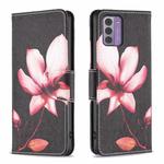 For Nokia G42/G310 Colored Drawing Leather Phone Case(Lotus)