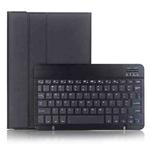 For Samsung Galaxy Tab S9 A710B Candy Color TPU Bluetooth Keyboard Leather Tablet Case with Pen Holder(Black)