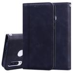 For Huawei P30 Lite Frosted Business Magnetic Horizontal Flip PU Leather Case with Holder & Card Slot & Lanyard(Black)