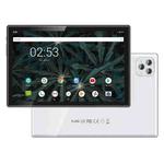 BDF P50 4G LTE Tablet PC 10.1 inch, 8GB+256GB, Android 12 MTK6762 Octa Core with Leather Case, Support Dual SIM, EU Plug(Silver)
