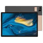 BDF P70 4G LTE Tablet PC 10.1 inch, 8GB+128GB, Android 11 MTK6755 Octa Core with Leather Case, Support Dual SIM, EU Plug(Gold)