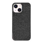 For iPhone 14 Plus Solid Color Diamond TPU Phone Case(Black)