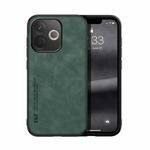 For OPPO A5 Pro 5G Skin Feel Magnetic Leather Back Phone Case(Green)