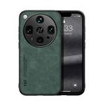 For OPPO Find X8 Ultra Skin Feel Magnetic Leather Back Phone Case(Green)