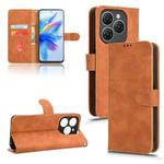 For Blackview Shark 9 5G Skin Feel Magnetic Flip Leather Phone Case(Brown)