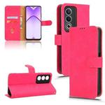 For OPPO A3 Pro Global Skin Feel Magnetic Flip Leather Phone Case(Rose Red)