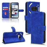 For Nothing Phone 2a Skin Feel Magnetic Flip Leather Phone Case(Blue)