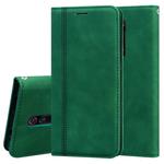 For Xiaomi Redmi K20 Frosted Business Magnetic Horizontal Flip PU Leather Case with Holder & Card Slot & Lanyard(Green)