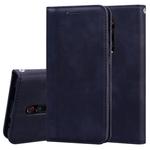 For Xiaomi Redmi K20 Frosted Business Magnetic Horizontal Flip PU Leather Case with Holder & Card Slot & Lanyard(Black)