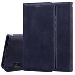 For Xiaomi Mi CC9e Frosted Business Magnetic Horizontal Flip PU Leather Case with Holder & Card Slot & Lanyard(Black)