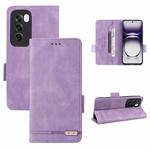 For OPPO Reno12 Pro Global Magnetic Clasp Leather Phone Case(Purple)