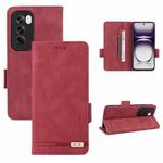 For OPPO Reno12 Pro Global Magnetic Clasp Leather Phone Case(Red)