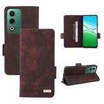 For OPPO A5 5G / 4G Global Magnetic Clasp Leather Phone Case(Brown)