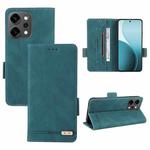 For OPPO Reno14 Pro 5G Global Magnetic Clasp Leather Phone Case(Green)