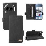 For Nothing Phone 2a Magnetic Clasp Leather Phone Case(Black)