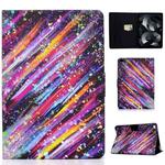 For iPad 10.2 / 10.5 (2017) & Air 10.5 (2019) Voltage Painted Pattern Tablet PC Protective Leather Case with Bracket & Card Slots & Sleep / Wake-up & Anti-skid Strip(Meteor)