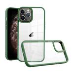 For iPhone 11 Pro Max Macaron High Transparent PC Phone Case(Green)