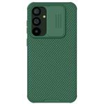 For Samsung Galaxy S23 FE NILLKIN Black Mirror Pro Series Camshield PC Phone Case(Green)