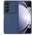 For Samsung Galaxy Z Fold5 NILLKIN CamShield Liquid Silicone + PC Full Coverage Phone Case(Blue)