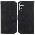 For Samsung Galaxy M14 Double 8-shaped Embossed Leather Phone Case(Black)
