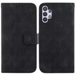 For Samsung Galaxy A32 5G Double 8-shaped Embossed Leather Phone Case(Black)
