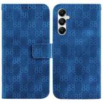 For Samsung Galaxy A05s Double 8-shaped Embossed Leather Phone Case(Blue)