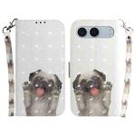 For OnePlus Nord 4 3D Colored Horizontal Flip Leather Phone Case(Pug)