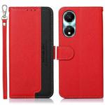 For Honor X5 Plus KHAZNEH Litchi Texture Leather RFID Phone Case(Red)