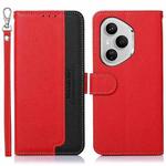 For Honor 400 Pro Global 160.8mm KHAZNEH Litchi Texture Leather RFID Phone Case(Red)