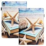For iPad mini 2021 / mini 6 Sewing Litchi Texture Smart Leather Tablet Case(Starfish)