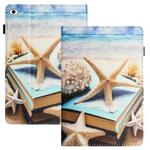 For iPad mini / 2 / 3 / 4 / mini 2019 Sewing Litchi Texture Smart Leather Tablet Case(Starfish)