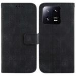 For Xiaomi 13 Pro Double 8-shaped Embossed Leather Phone Case(Black)