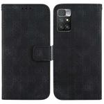 For Xiaomi Redmi 10 / 10 Prime Double 8-shaped Embossed Leather Phone Case(Black)