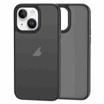 For iPhone 14 Brilliant Series Micro-frosted Anti-fingerprint PC Phone Case(Black)