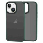 For iPhone 14 Brilliant Series Micro-frosted Anti-fingerprint PC Phone Case(Green)