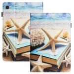 For Samsung Galaxy Tab A7 10.4 2020 Sewing Litchi Texture Smart Leather Tablet Case(Starfish)