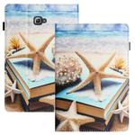 For Samsung Galaxy Tab A 10.1 2016 Sewing Litchi Texture Smart Leather Tablet Case(Starfish)