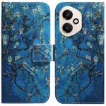 For Honor 400 Global 156.5mm Coloured Drawing Flip Leather Phone Case(Apricot)