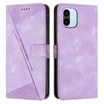 For Xiaomi Redmi A1 / A2 Dream Triangle Leather Phone Case with Lanyard(Purple)