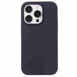 For iPhone 15 Pro Liquid Silicone Phone Case(Berry Purple)