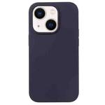 For iPhone 15 Plus Liquid Silicone Phone Case(Berry Purple)