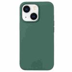 For iPhone 13 Liquid Silicone Phone Case(Clover Green)