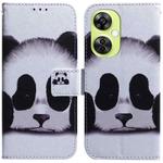 For OnePlus Nord CE 3 Lite/Nord N30 Coloured Drawing Flip Leather Phone Case(Panda)