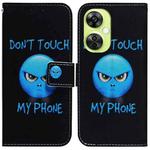 For OnePlus Nord CE 3 Lite/Nord N30 Coloured Drawing Flip Leather Phone Case(Anger)