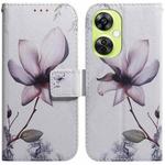 For OnePlus Nord CE 3 Lite/Nord N30 Coloured Drawing Flip Leather Phone Case(Magnolia)