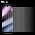 For DOOGEE S110 50pcs 0.26mm 9H 2.5D Tempered Glass Film