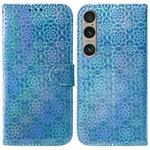 For Sony Xperia 1 VI Colorful Magnetic Buckle Leather Phone Case(Blue)
